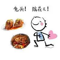 吃货蠢萌情侣头像微信头像图片大全