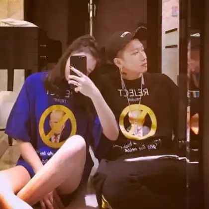 一见钟情情侣头像幸福甜蜜一男一女,上天注定的缘分
