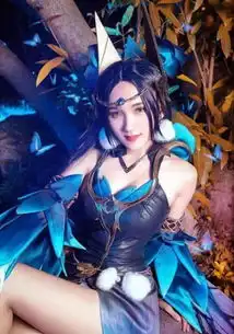 王者荣耀cos四大美女齐聚,看到西施真美,完胜游戏模型