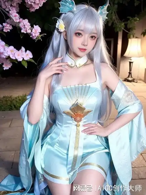 ai绘画系列王者荣耀西施cosplay