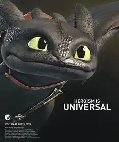 驯龙高手3曝海报没牙仔找了纯白色女朋友