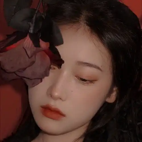 ins小众干净女生头像