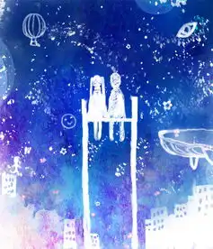插画水彩萌妹子二次元黑白唯堆糖,美好生活研究所