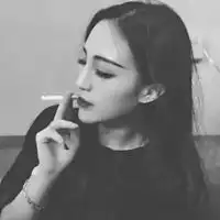 qq抽烟头像女生霸气抽烟的女孩子qq头像