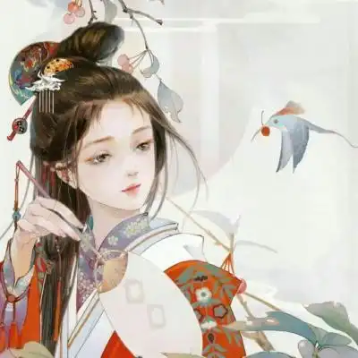 精选超唯美动漫情侣头像古风
