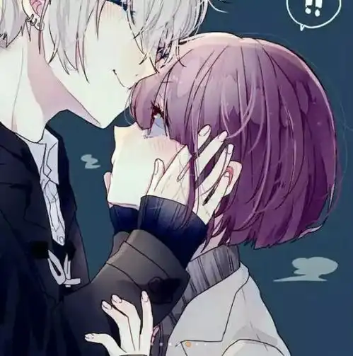 暖心可爱情侣头像最好的感觉,是有人懂你的欲言又止