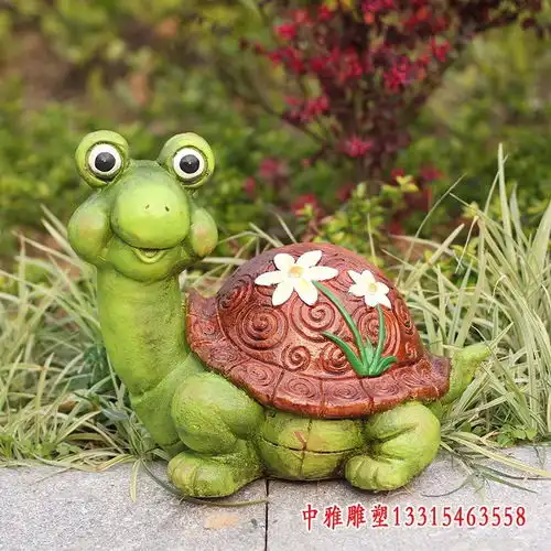 玻璃钢仿铜乌龟雕塑西宁乌龟树脂雕塑价格中雅雕塑