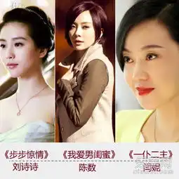 热播国剧女主熟女性感妆容pk刘诗诗