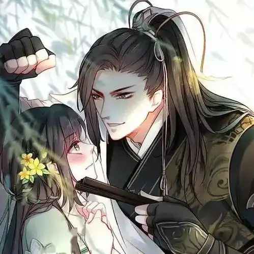 唯美古风情侣头像一男一女t古风情侣头像高清两张