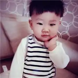 郭德纲晒小儿子照超萌超可爱父子拼颜值