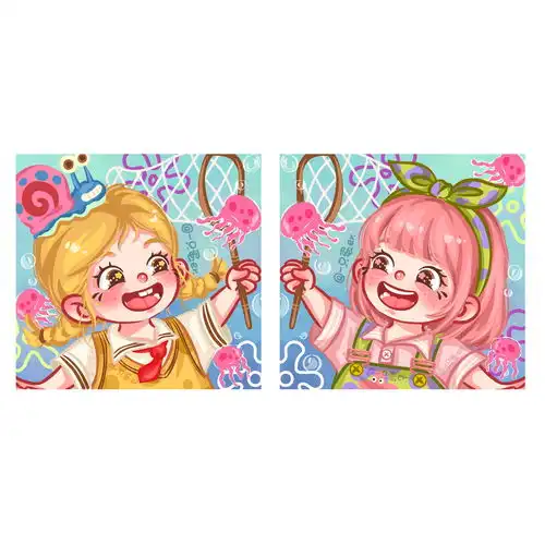 海绵宝宝派大星拟人