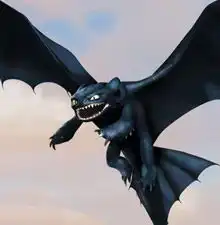 驯龙高手电影中恶煞是叫没牙还是无牙