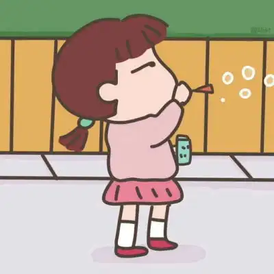 一对搞怪呆萌的卡通情侣头像我爱你不是三两天