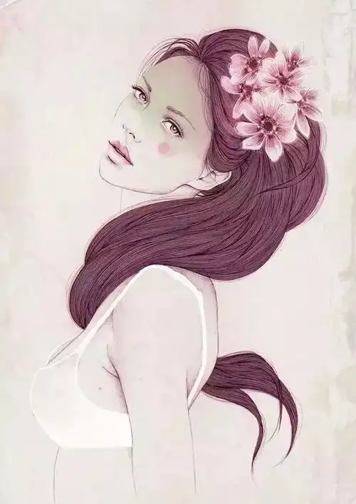 笑靥如花清纯可爱,她笔下的韩范小姐姐都超美
