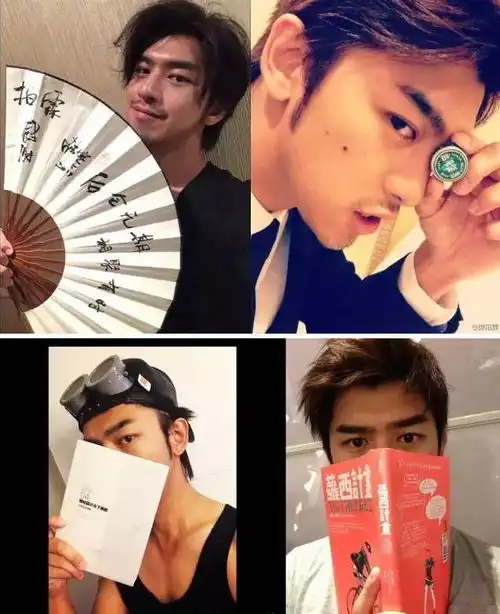 为何林更新自拍画风让九亿少女汗颜男生们朋友圈自拍能不能走点心