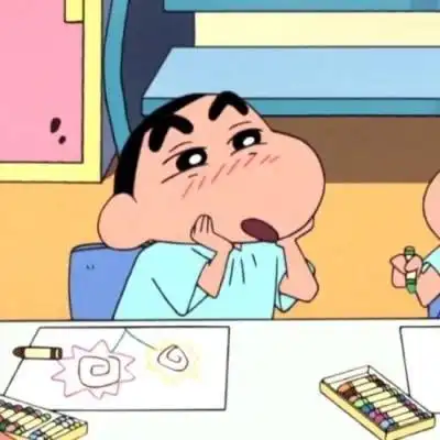 蜡笔小新情侣头像一对男女两张最萌情侣头像蜡笔小
