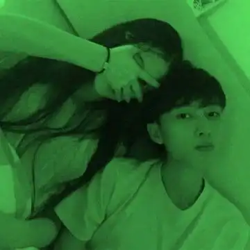 2021最新时尚潮流绿色一对情头头像这辈子不绿你