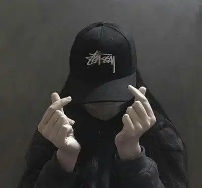 超酷暗系女生头像,小可爱试试,反差到爆