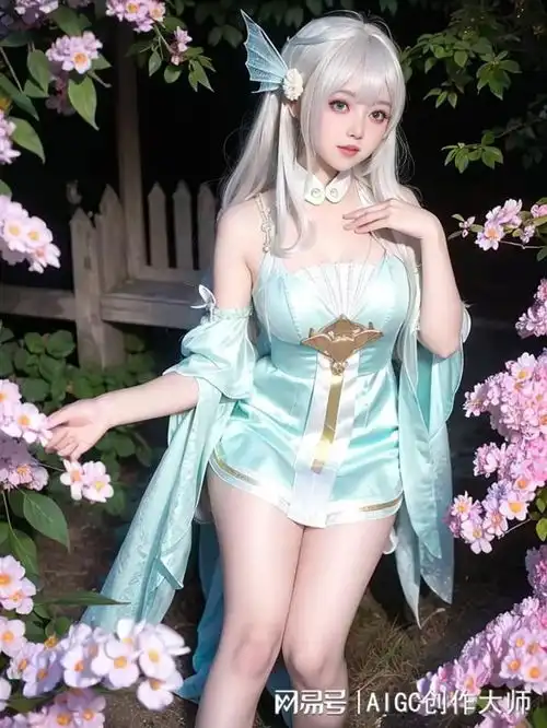 ai绘画系列王者荣耀西施cosplay