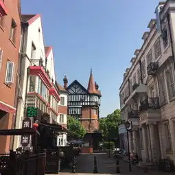 安静的泰晤士小镇