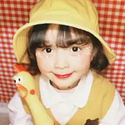 小女孩萌萌哒闺蜜头像一对两张四人五人同一人