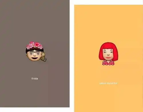万物皆可emoji,出书名画搞艺术你不会只知道聊天一种玩法吧