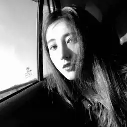 黑白女生头像你不丑是镜子难qq女生头像我要个性网