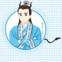手绘张智尧头像,q版古装男星张智尧qq头像图片