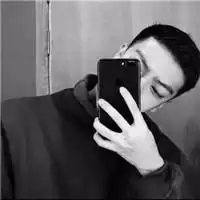 超火简约ins风黑白情侣头像