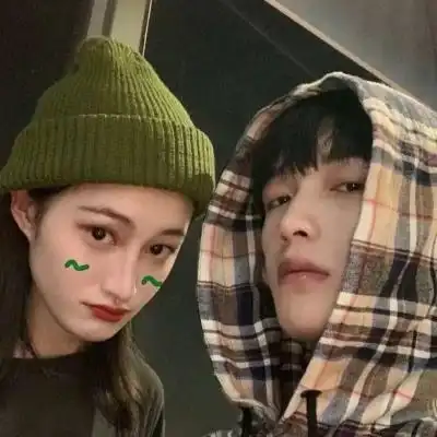 经典的情侣头像超级好看可爱点