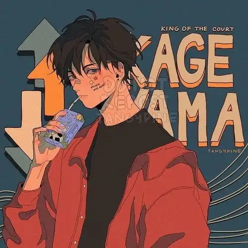 头像偏复古的男生插画头像