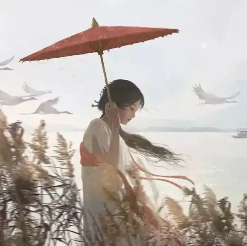 古风头像你是云端客,我是红尘人