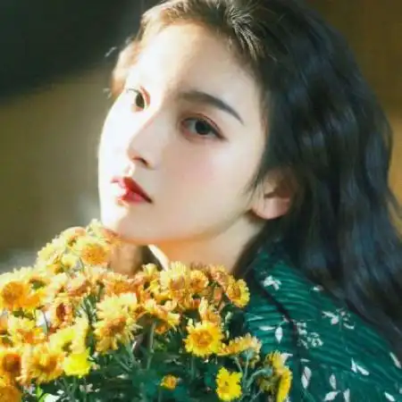 复古港风女生头像,渣男不配只适合暖男使用的