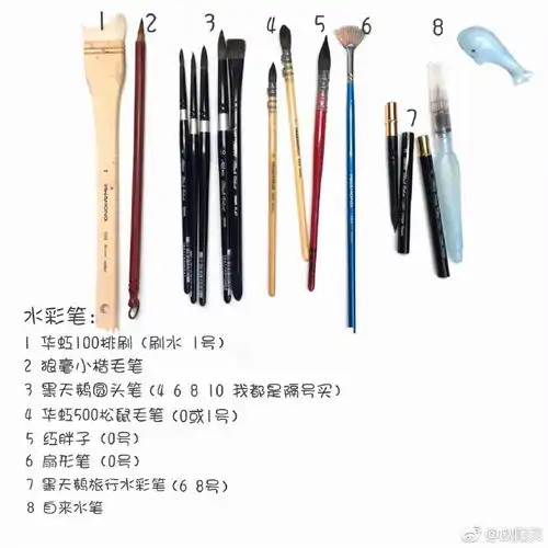 95后美女教你画钢笔淡彩,张张都是精品,构图和配色超棒