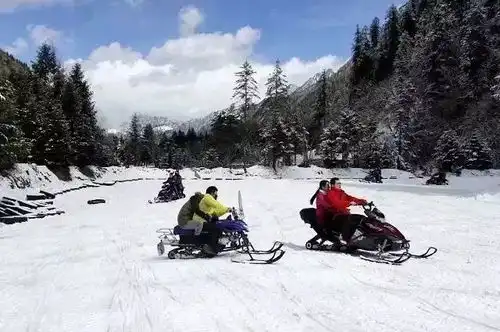 0元畅玩毕棚沟,放疯冰天雪地冰雪温泉节