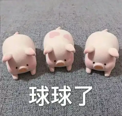 朋友圈文案,配图,表情包,可爱的猪猪女孩