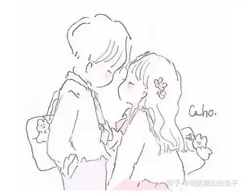 这份小情侣头像送你们疯狂心动,甜到掉牙的软绵绵小情侣