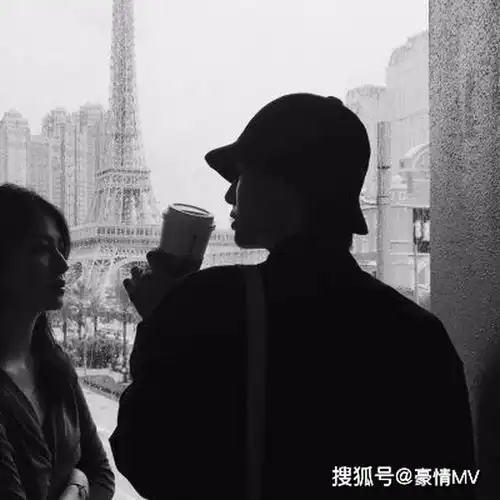 暗黑系风格双人的情头大全
