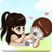 维尼可爱情侣头像羡慕他们的爱情