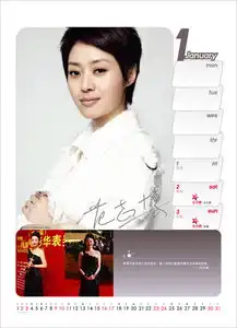 华谊女星齐聚新年日历写真性感集结共贺新年