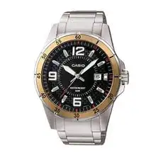 casio卡西欧standardanalog指针系列黑圈格仔纹面石英男表mtp1291d1a3