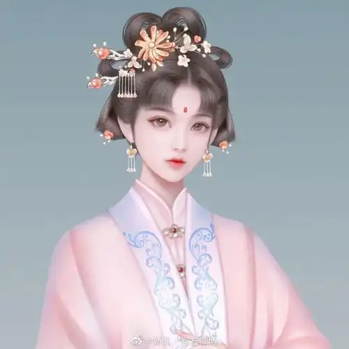 古风精美手绘头像做一个素净的人,远离那些混乱和嚣张