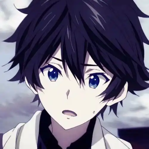 动漫头像我在等风,也等你