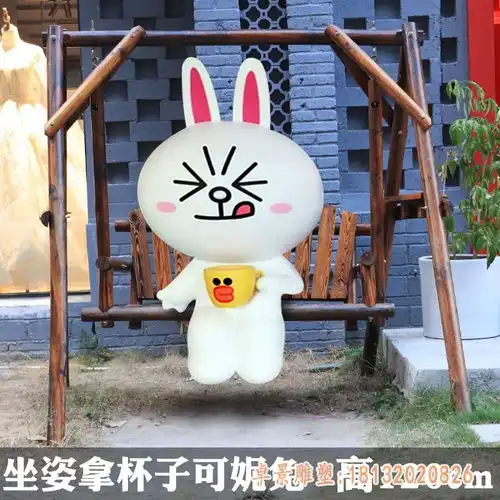 玻璃钢可妮兔雕塑南平玻璃钢可妮兔雕塑制作厂