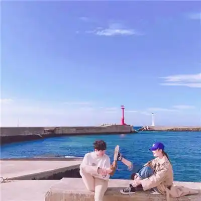 超好看的情侣头像双人我不爱你的时候是幸福的