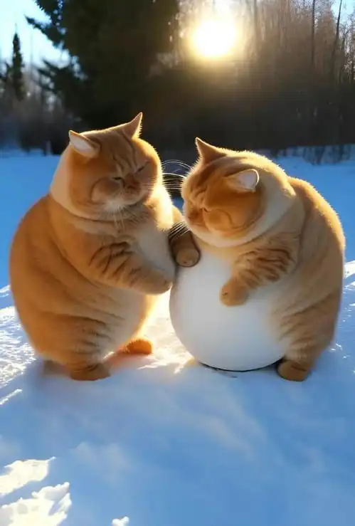 情侣版小猫头像