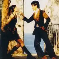 港风复古经典头像情侣经典港风情侣头像一左一右