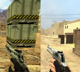 csgo时代与cs时代的枪有什么不同