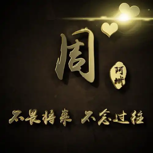 姓氏头像大全带字2019精选好看又特别的微信头像个性男生专属