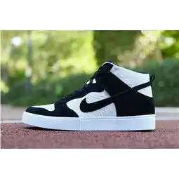 耐克nikedunksb滑板鞋鱼磷纹旦克高帮板鞋黑白图片大全邮乐官方网站